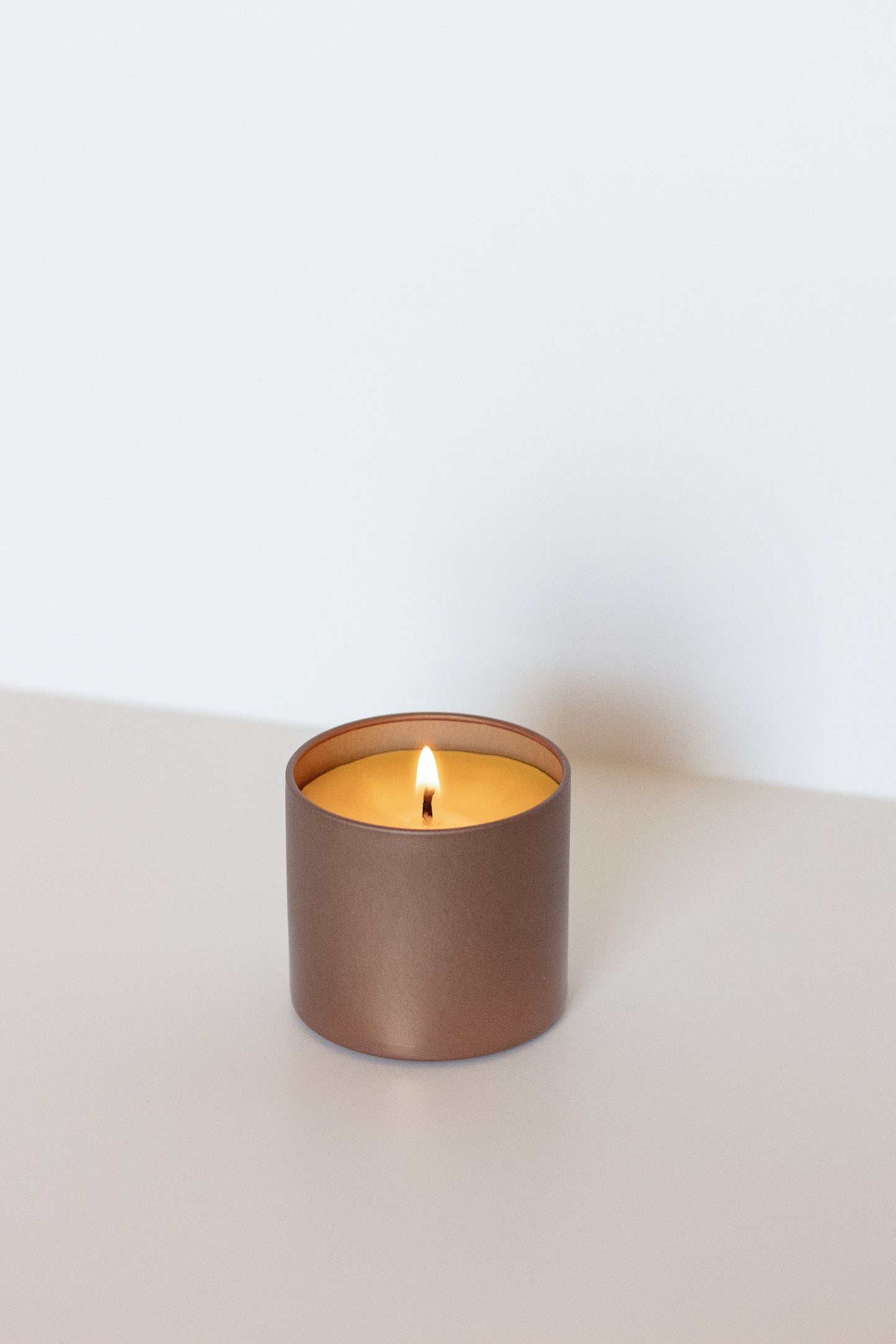 Mini Bronze Tin Candle